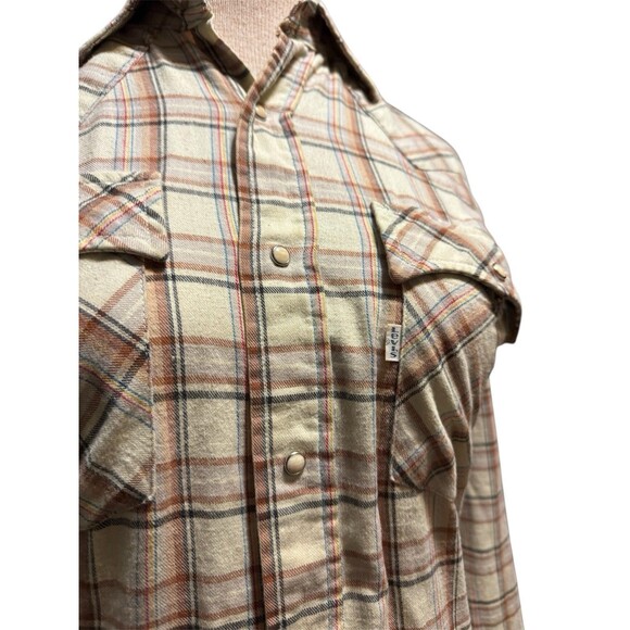 70s white tab Horse Big E Talon High Waist Levi’s  W/white Tab Pearl Button RARE - Picture 3 of 16